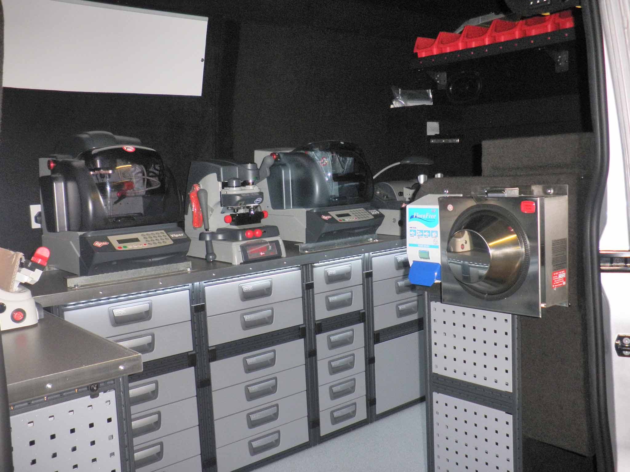 Morevan vehicle conversions - Mobile Workshop Conversions